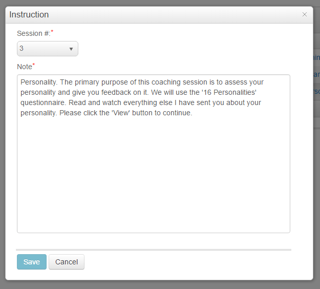 Instruction session 3